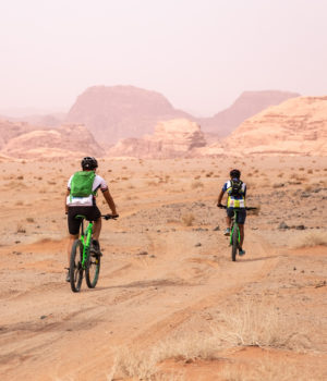 The Joy of the New Jordan Bike Trail Wadi Rum Mountains