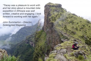 Testimonial Sidetracked Magazine Tracey Croke