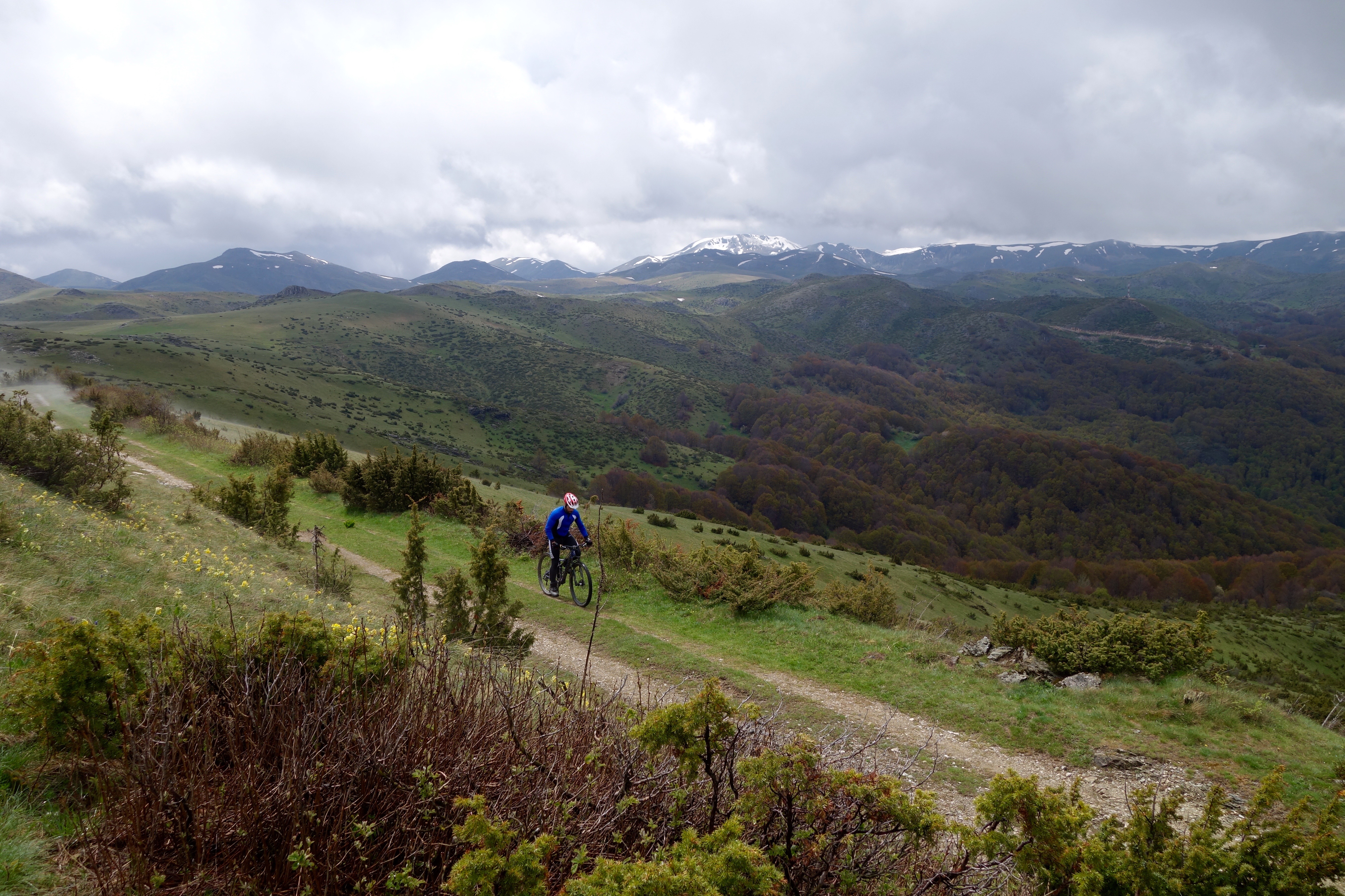 Mountain Biking through Mavrovo National Park